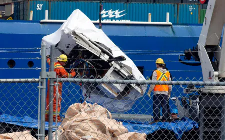 US Coast Guard releases recording that appears to be audio of Titanic submersible implosion