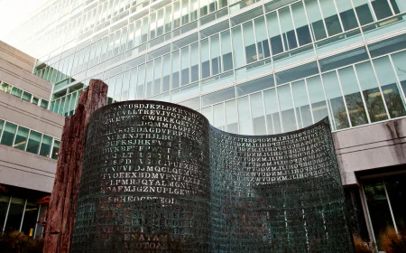 A Solution to the C.I.A.’s ‘Kryptos’ Sculpture Goes Up for Auction