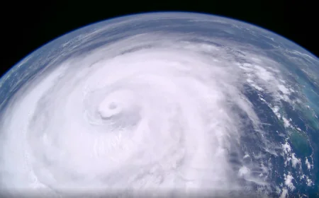 See Hurricane Erin from the International Space Station