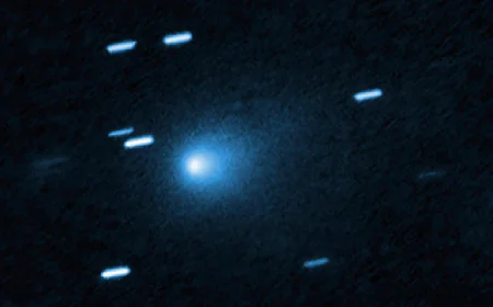 New image shows high-speed comet visiting from another solar system