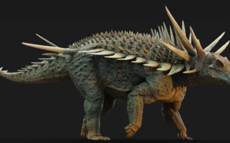 "Punk rocker" dinosaur had long spikes, newly discovered fossils show