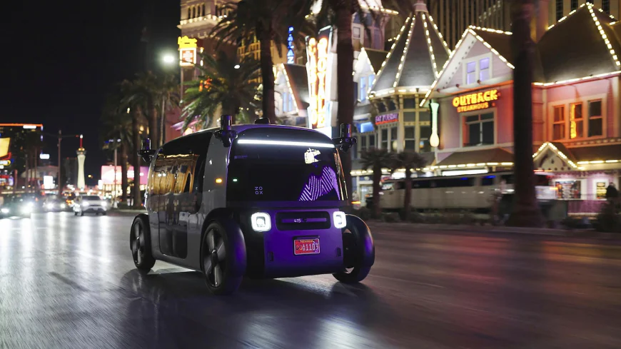 Amazon's Zoox launches its robotaxi service in Las Vegas