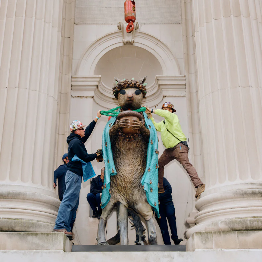 In Jeffrey Gibson’s Sculptures, Child’s Play and Indigenous Truths