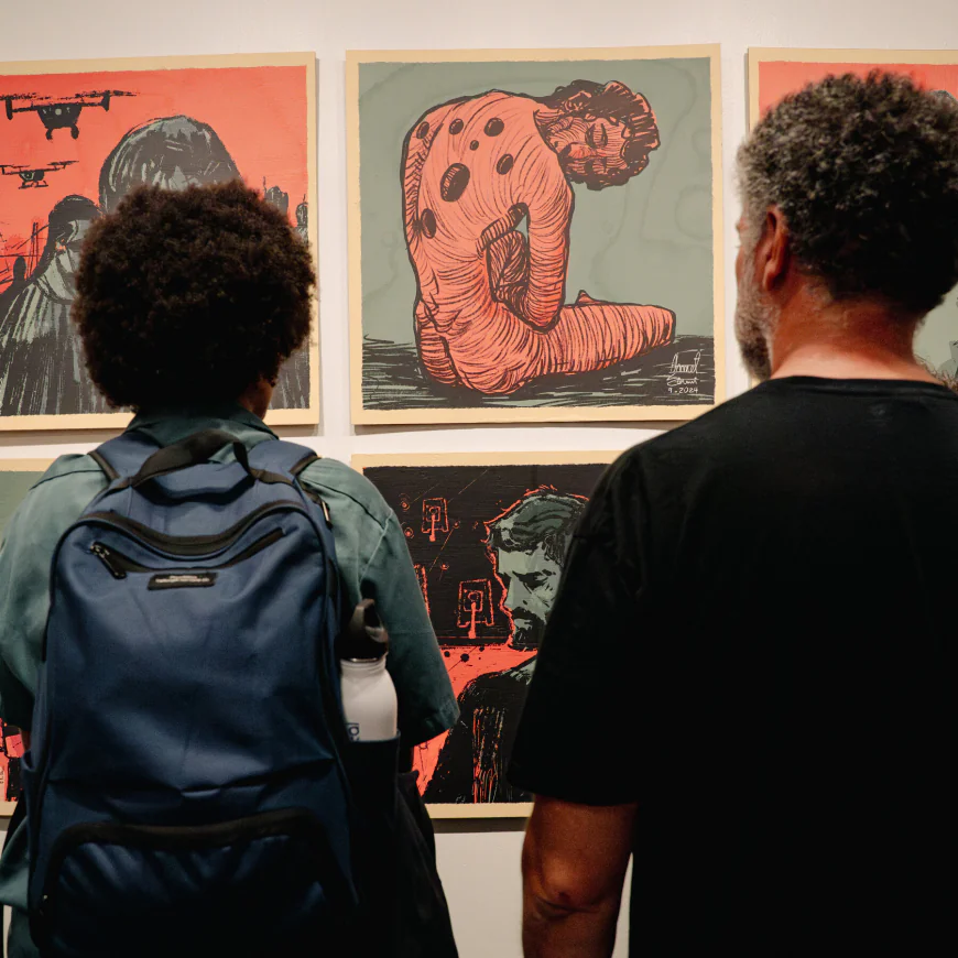 Palestinian Artists Open Gaza Biennale in New York