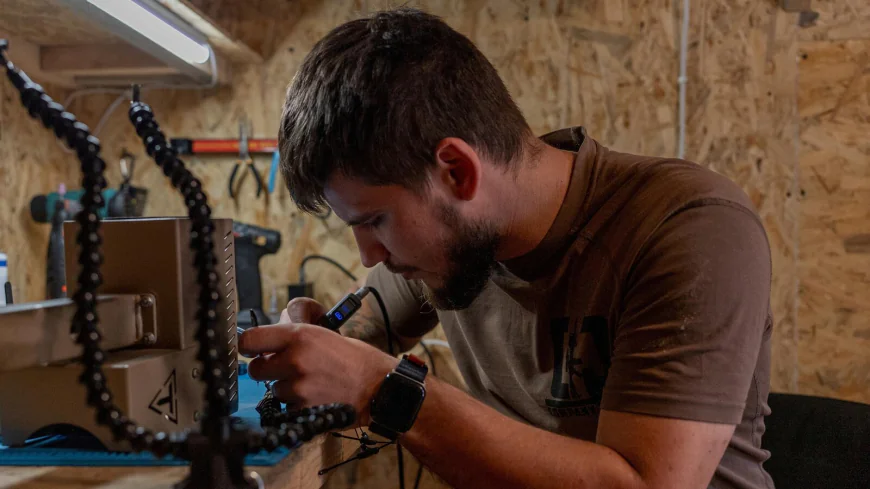 To protect soldiers, Ukraine uses remote-controlled vehicles for dangerous missions