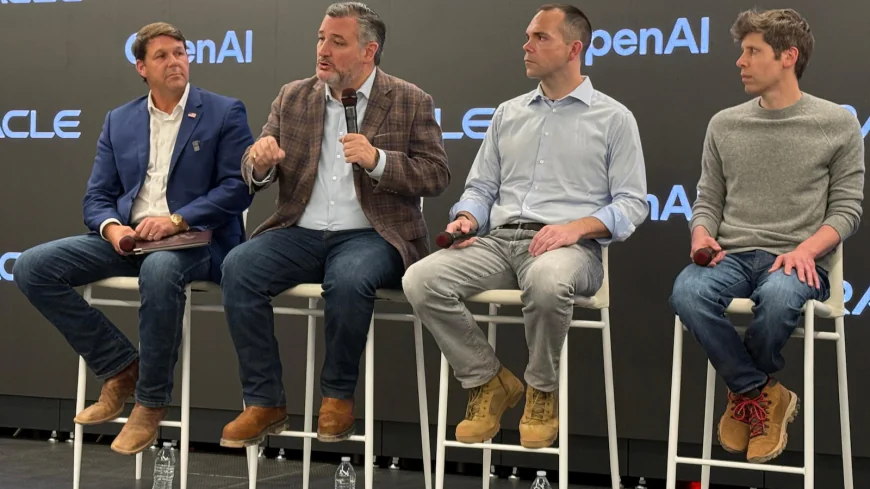 OpenAI shows off Stargate AI data center in Texas and plans 5 more elsewhere with Oracle, Softbank