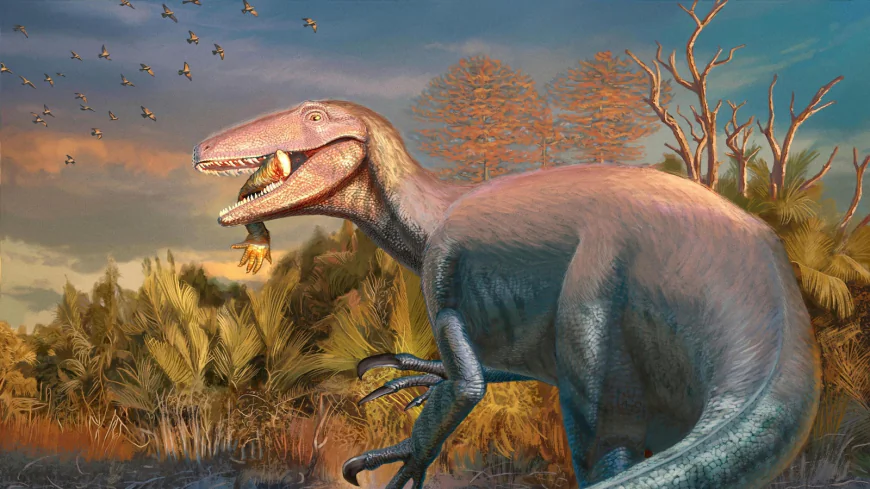 Scientists discover a new dinosaur from Argentina with a crocodile bone in its mouth