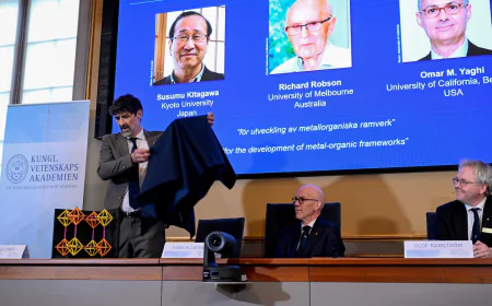 Molecular discovery wins Nobel Prize in chemistry