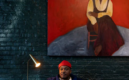A Haitian American Painter Is Featured During Art Basel Paris