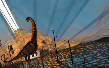 Dinosaurs thriving in North America before mass-extinction asteroid strike: Study