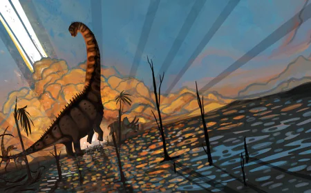 Fossils show dinosaurs thriving in North America before asteroid strike