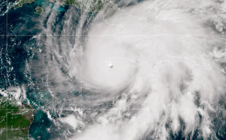 Hurricane Melissa whips Jamaica with violent winds, heavy rain before heading toward Cuba