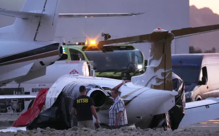 NTSB says FAA was wrong not to require inspections of Learjet landing gear after Arizona crash