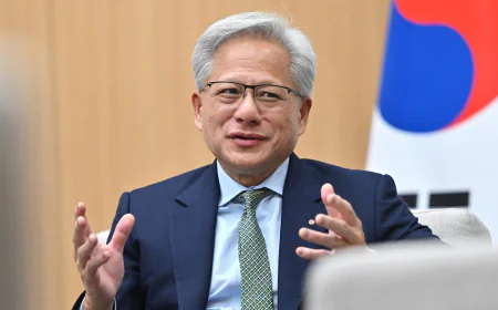 Nvidia partners with South Korean government, companies to boost AI development