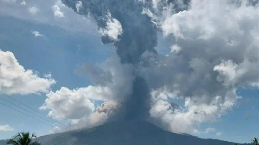 Indonesia's Lewotobi Laki Laki volcano unleashes new burst of hot ash