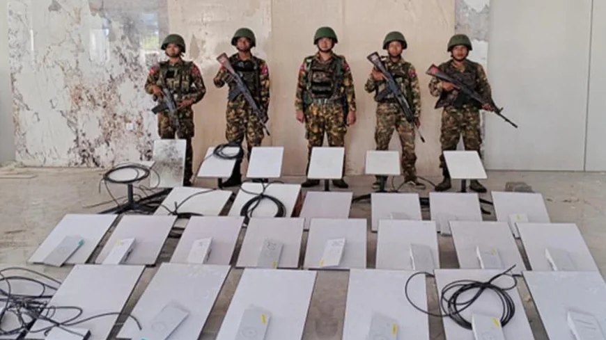 Myanmar military shuts down a major cybercrime center and detains over 2,000 people