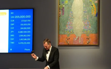 At $236.4 Million, Portrait by Klimt is Second Most Expensive Painting Sold at Auction