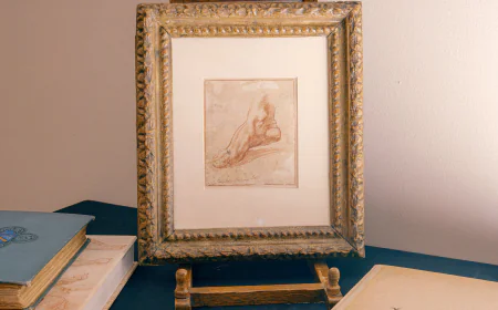 His Right Foot: One Tiny Drawing for Sale, Maybe by Michelangelo
