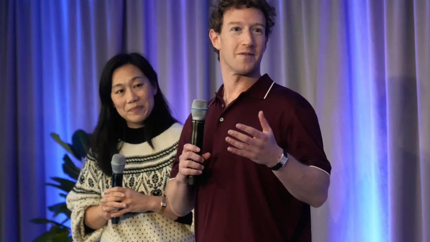 Zuckerberg, Chan shift bulk of philanthropy to science, focusing on AI and biology