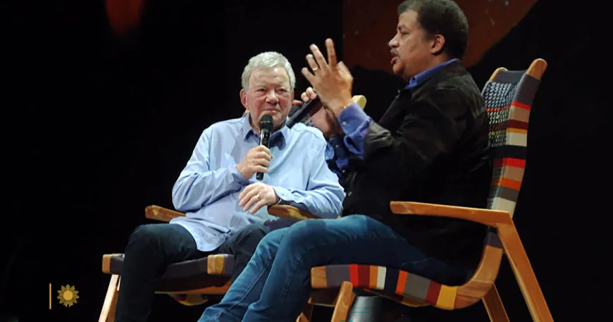 William Shatner and Neil deGrasse Tyson: Star power