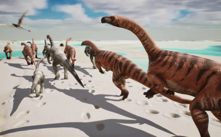 Dinosaur tracks showing "herds moving in synchrony" found in Italy