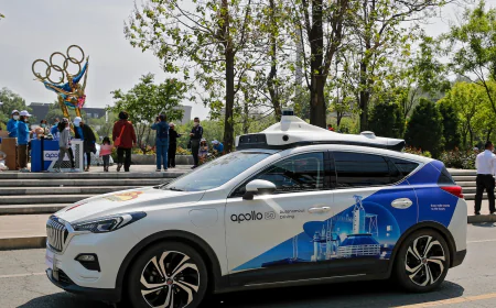 Uber and Lyft plan to bring robotaxis to London in partnerships with China's Baidu