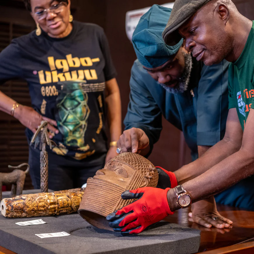 These Looted Benin Bronzes Are Home. What Now?