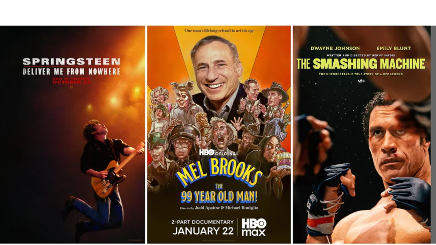 What to Stream: 'The Smashing Machine,' Louis Tomlinson, 'The Beauty' and Bruce Springsteen biopic